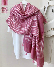 Load image into Gallery viewer, Viscose tassle scarves - selection
