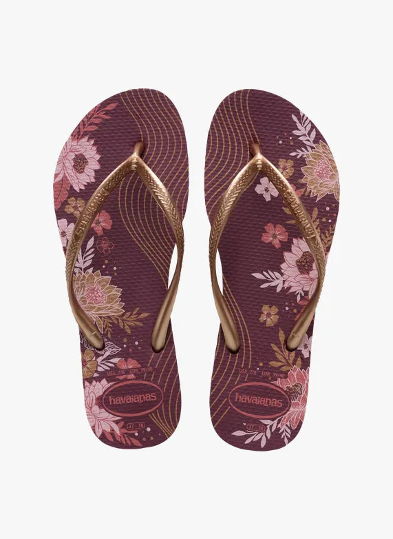 Havaianas slim organic Purple soil Coco li