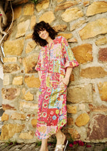 Load image into Gallery viewer, Fergie dress - Multicolour patchwork print
