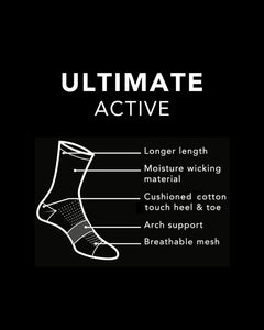 Sexy socks Ultimate Active Socks - Potjie (8-12)