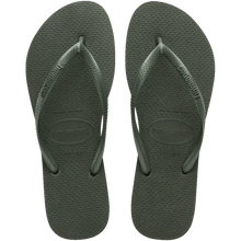 Load image into Gallery viewer, Havaianas Slim green olive
