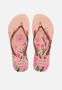 Havaianas Slim organic - Ballet rose gold / Blush rose