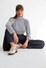 Load image into Gallery viewer, LOUISE PANTS DENIM STRIPE
