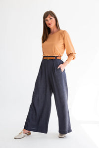 LOUISE PANTS DENIM STRIPE