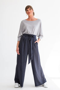 LOUISE PANTS DENIM STRIPE