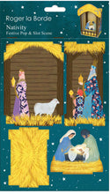 Load image into Gallery viewer, Roger la borde Nativity Pop &amp; Slot Diorama
