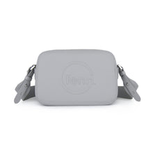 Load image into Gallery viewer, Fenn Crossbody bag – Grey – Silver Zip
