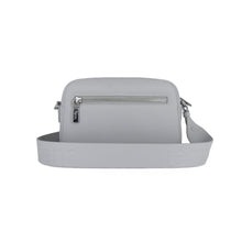 Load image into Gallery viewer, Fenn Crossbody bag – Grey – Silver Zip
