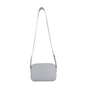 Fenn Crossbody bag – Grey – Silver Zip