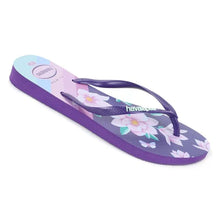 Load image into Gallery viewer, Havaianas Slim floral - new purple
